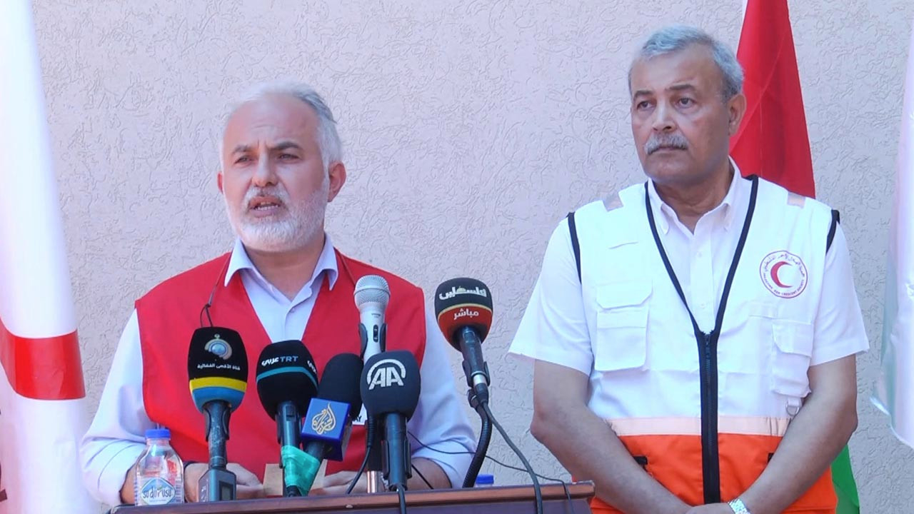 Türk Kızılay Genel Başkanı Dr. Kerem Kınık Gazze'de
