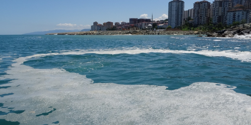 Müsilaj paniği bu kez Rize'de
