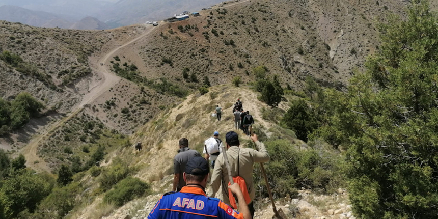 Erzurum'da dağlık arazide korkunç olay! Erkek cesedi bulundu