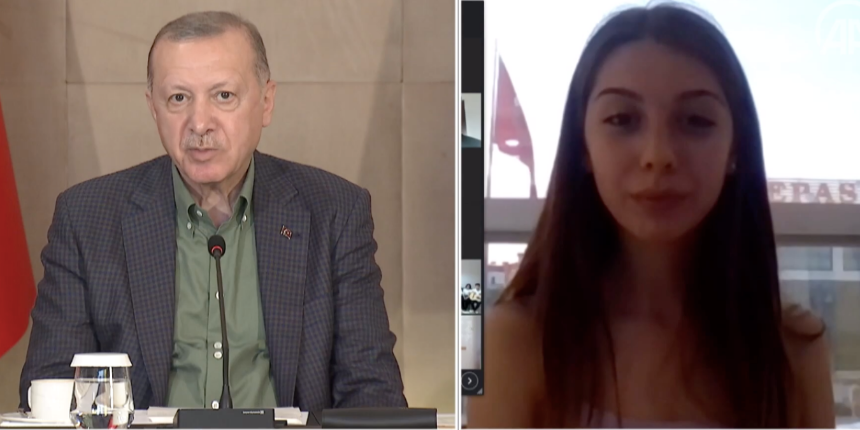 Cumhurbaşkanı Erdoğan'ı duygulandıran 'baba' sorusu