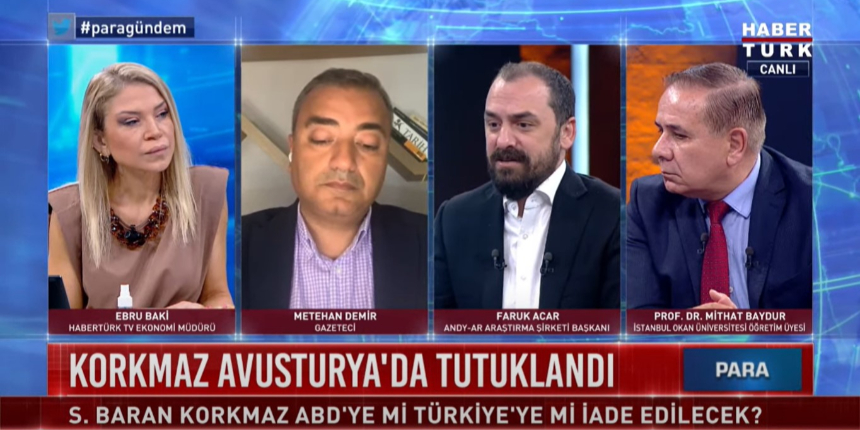 Habertürk'te Veyis Ateş konuşuldu