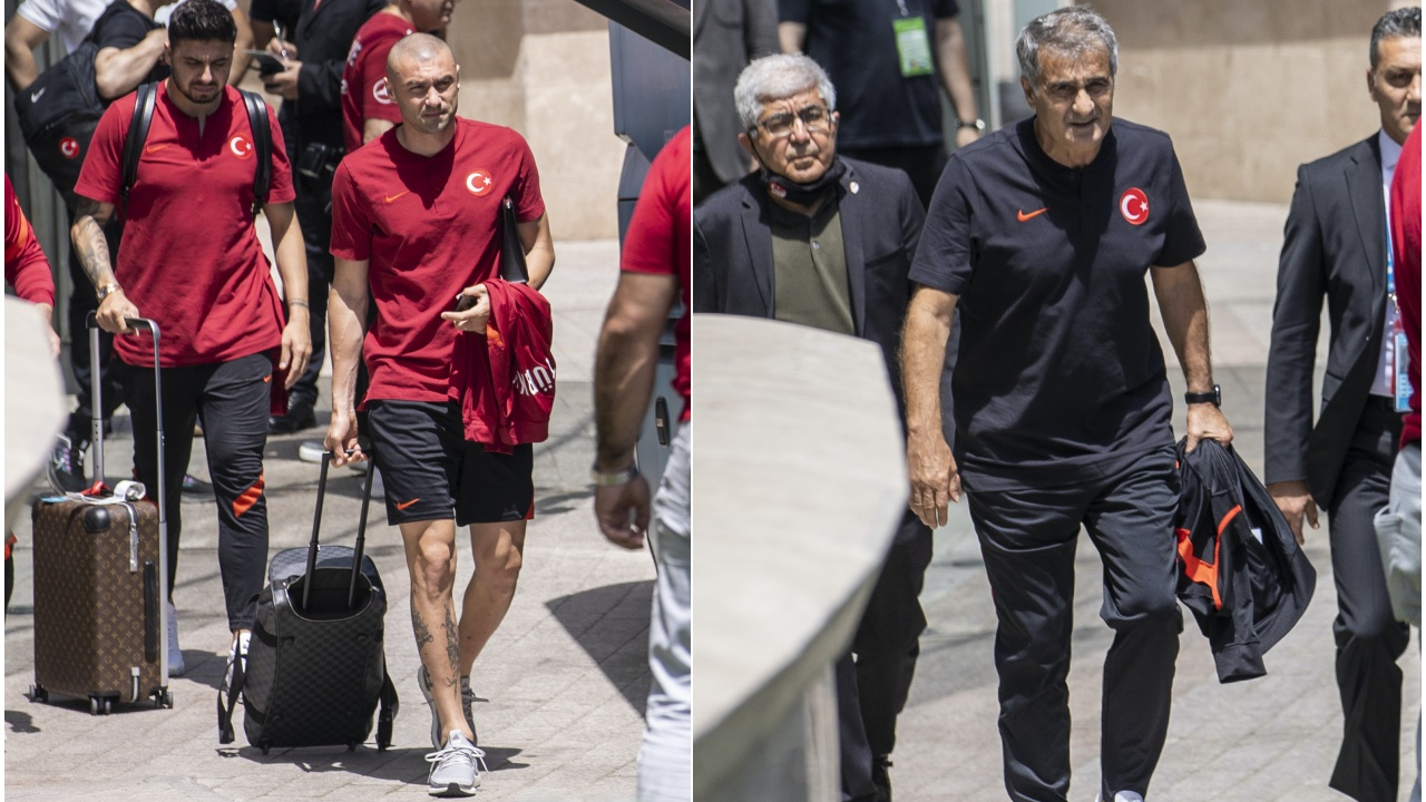 EURO 2020'de saç baş yolduran A Milli Takım, yurda döndü