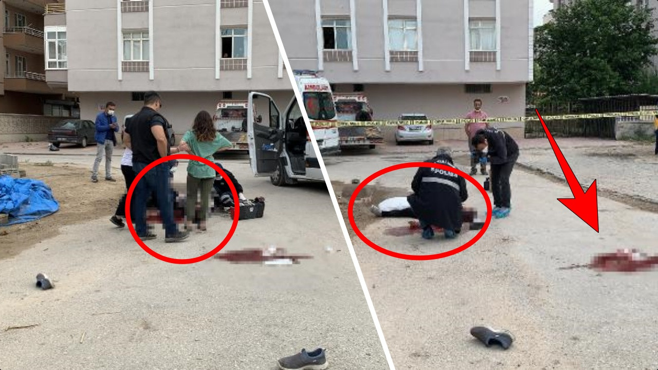 Evi terk eden dini nikahlı karısını sokak ortasında öldürdü, ardından intihar etti!