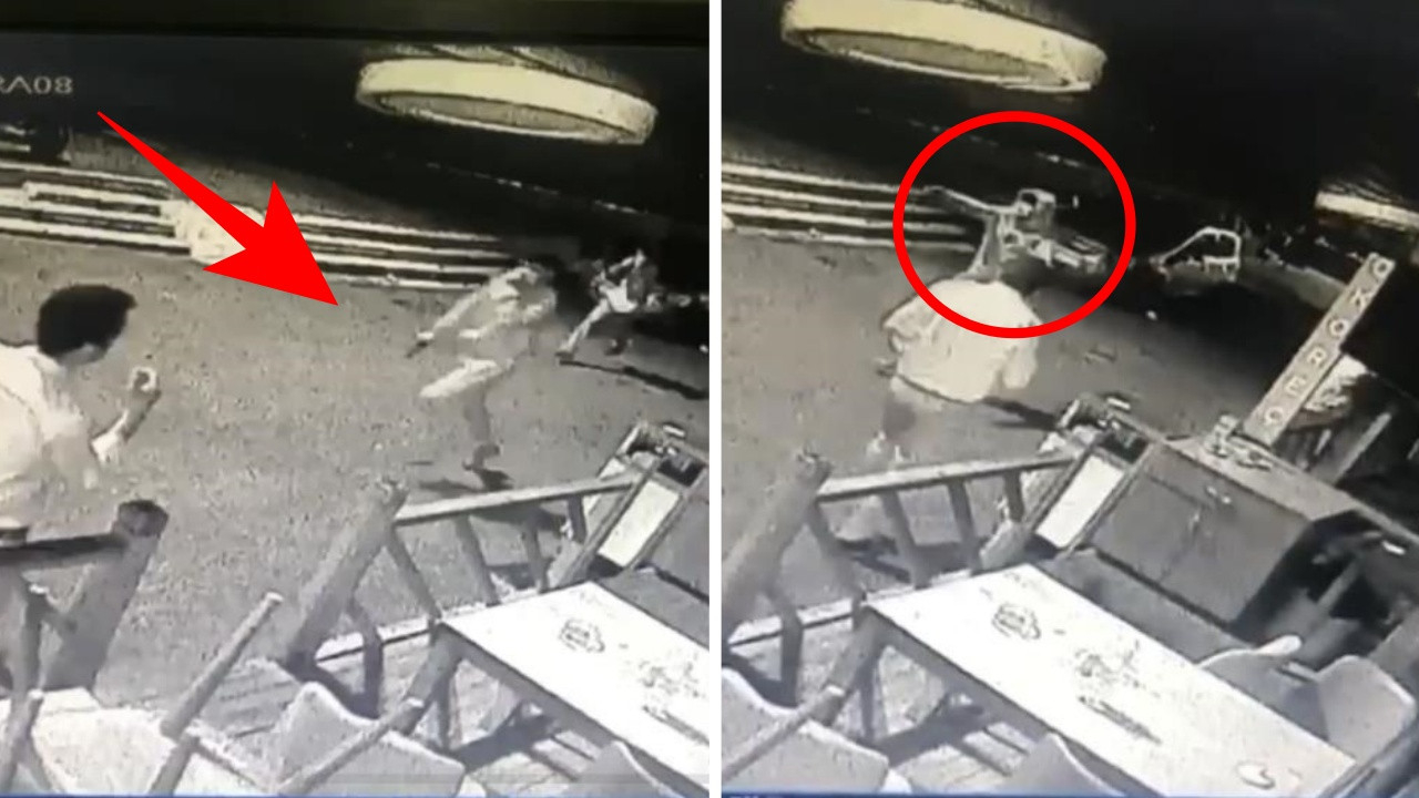 İstanbul'un göbeğinde dehşet anları! Ortalık bir anda savaş alanına döndü! İşte o görüntüler...