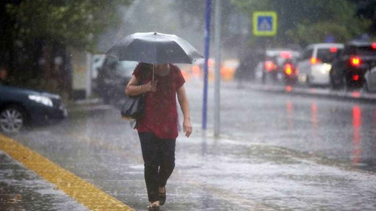 Meteorolojiden sağanak yağış uyarısı
