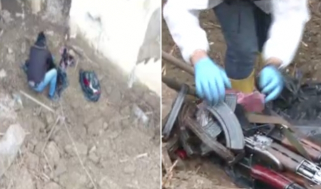 Binali Yıldırım'ın Yüksekova ziyareti öncesi ilçede gömülü silahlar bulundu! ÖZEL HABER
