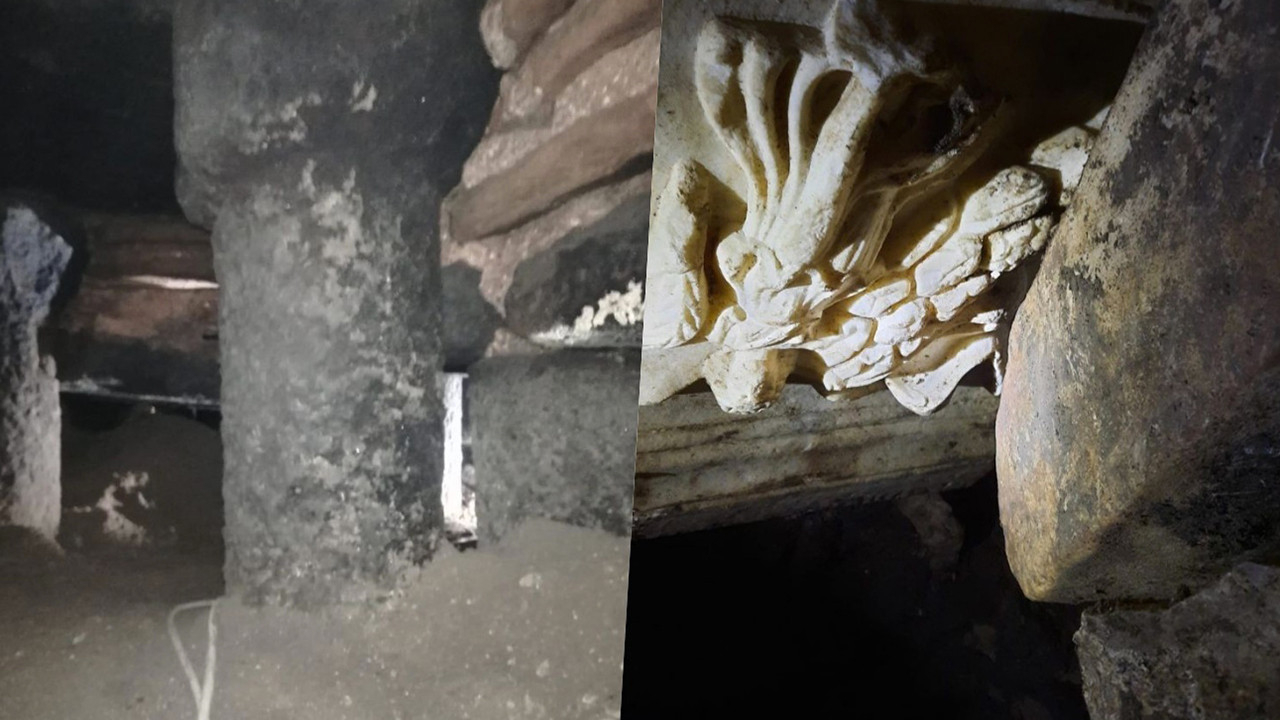 Afyonkarahisar'da define avcıları kaçak da olsa bilinmeyen bir yer altı şehrini açığa çıkardı