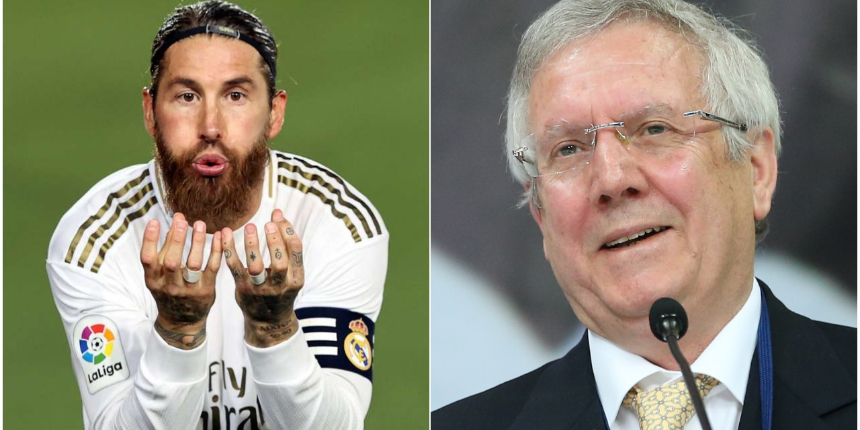 Aziz Yıldırım: Sen Vehbi Koç'un torunusun. Sergio Ramos boşta, git al!