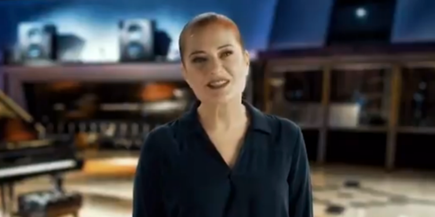 Candan Erçetin'den 'aşı' videosu!