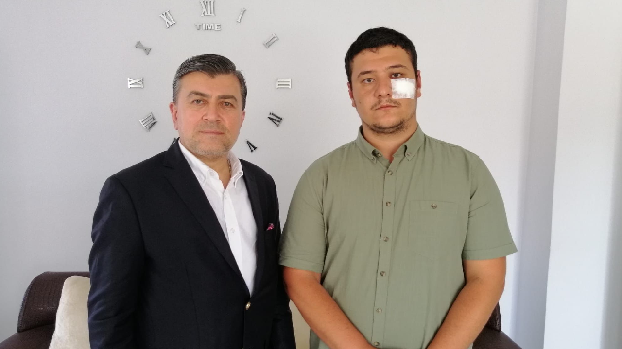 SuperHaber'den saldırıya uğrayan gazeteciye ziyaret