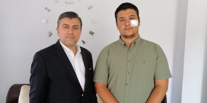 SuperHaber'den saldırıya uğrayan gazeteciye ziyaret