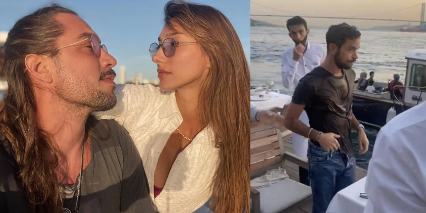 Şevval Şahin'in eski sevgilisi Yiğit Marcus Aral ile yeni sevgilisi Kerem Kamışlı arasında olay!