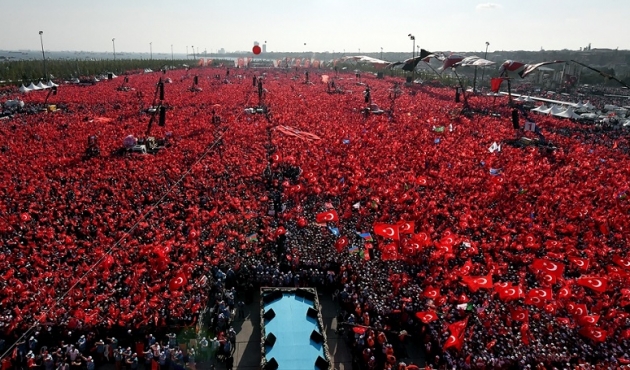 İstanbul'da tarihi buluşma! Erdoğan ve Yıldırım Yenikapı'da...