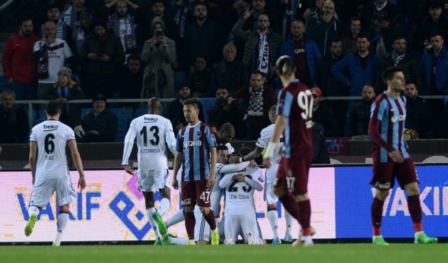 Trabzonspor:3 Beşiktaş: 4 MAÇ ÖZETİ