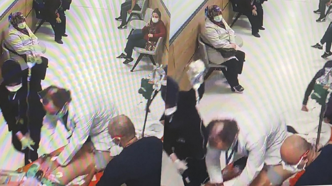 İnanılmaz hayat mücadelesi! Doktor hastayı böyle kurtardı