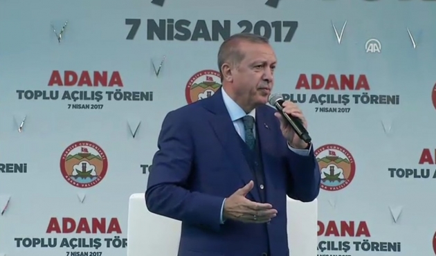 Cumhurbaşkanı Erdoğan, Adana'da toplu açılış töreninde konuştu