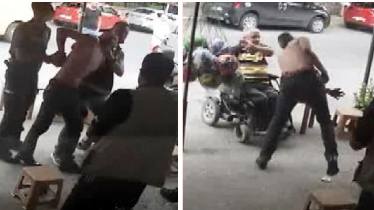 Dehşete düşüren olay: Lokalde oturan dernek başkanı ve engelli vatandaşları darp ettiler!