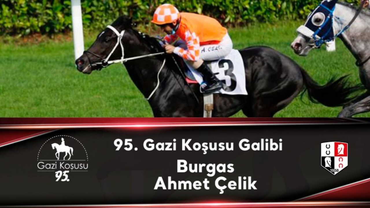95. Gazi Koşusu tam izle... Ahmet Çelik ve Burgos işte böyle kazandı.