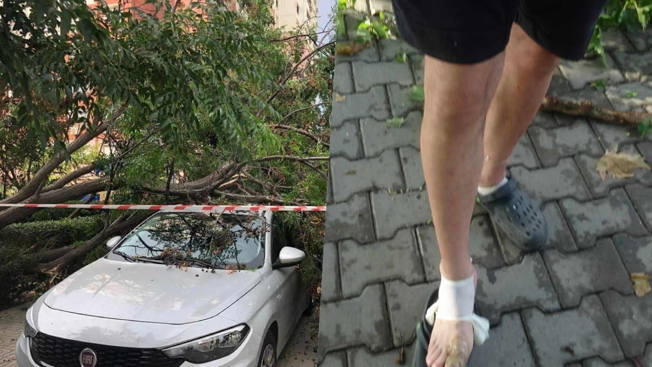 Aydın ve İzmir'de 15 dakikada ortalık savaş alanına döndü