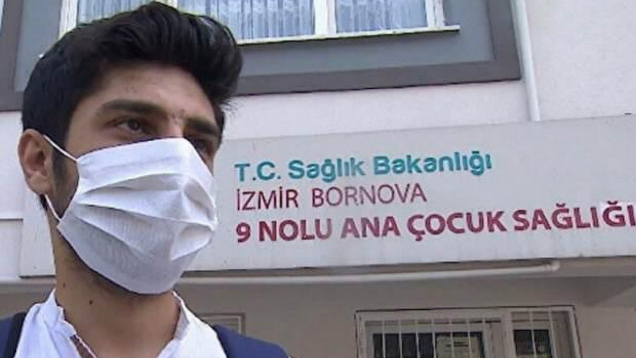 Aşı ziyan olmasın diye yoldan öğrenci çevirdi