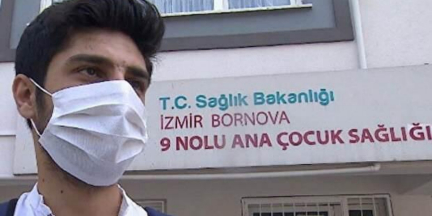 Aşı ziyan olmasın diye yoldan öğrenci çevirdi