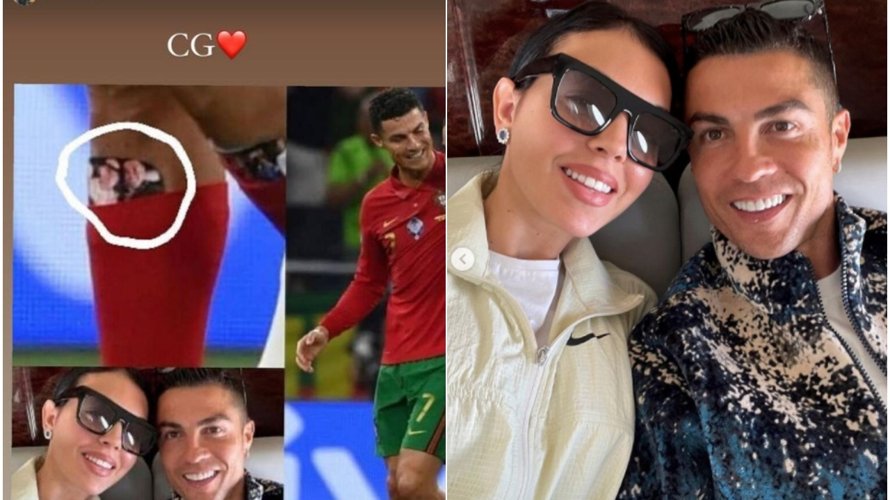 Cristiano Ronaldo'nun sevgilisi Georgina Rodriguez'den tekmelik totemi ifşası