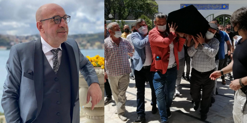 Ünlü gazeteci Recep Çilingir gözyaşları içinde son yolculuğuna uğurlandı