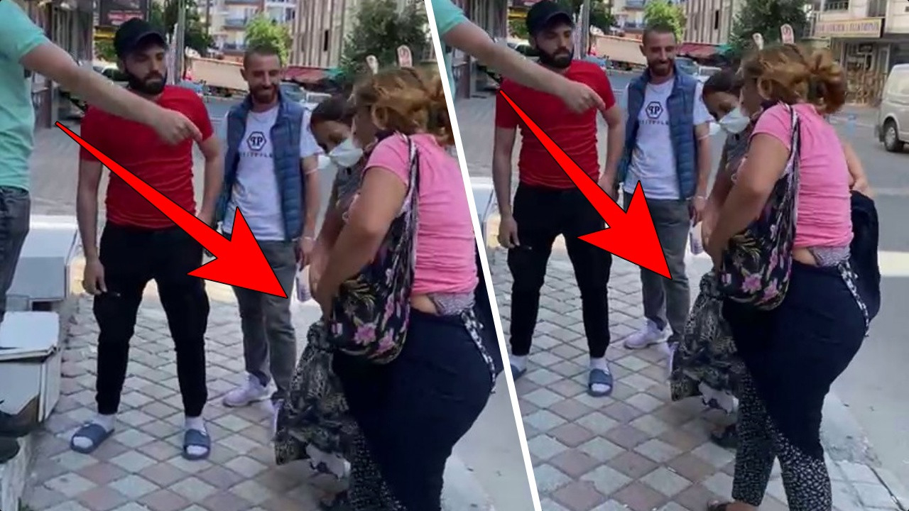 '100 TL çaldınız' deyince çıldırdı: Herkesin gözü önünde soyunmaya başladı!