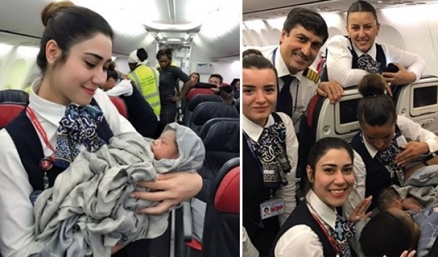 Türk Hava Yolları: Müjde bir kızımız oldu