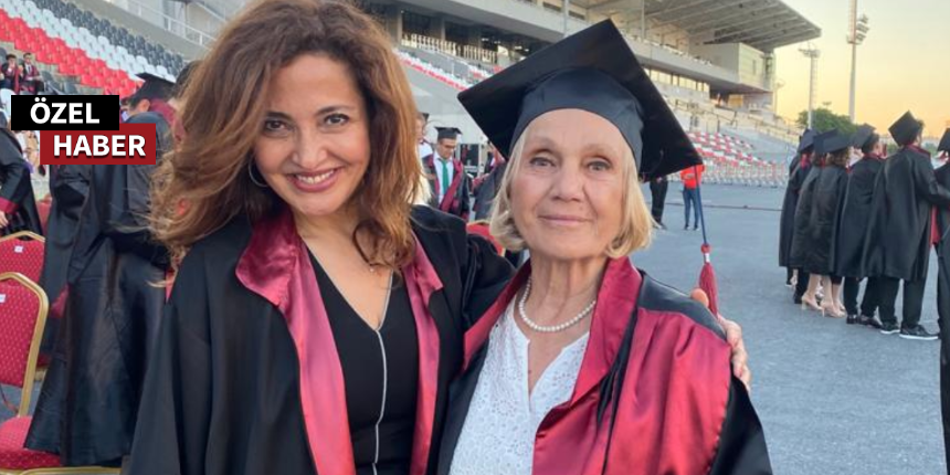 Nimet Anne 74 yaşında Cerrahpaşa Tıp'tan mezun oldu