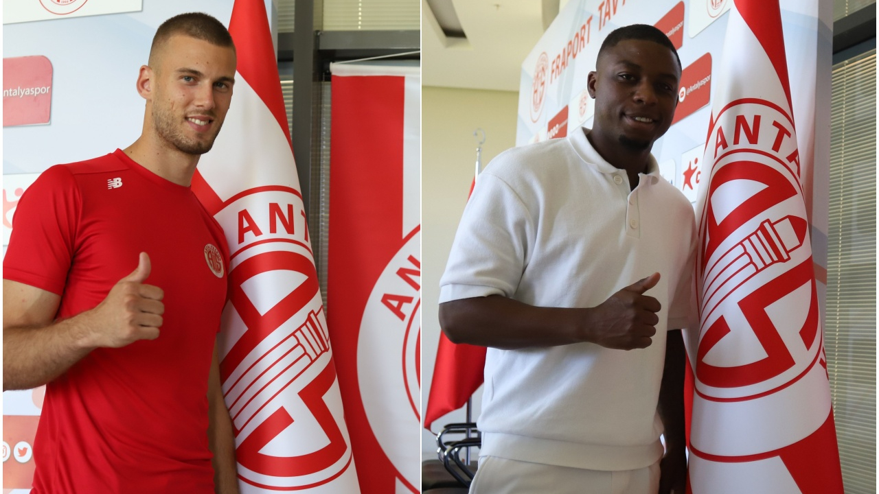 Antalyaspor, Portekizli kaleci Diogo Sousa  ve Hollandalı sağ bek Sherel Floranus'u kadrosuna kattı