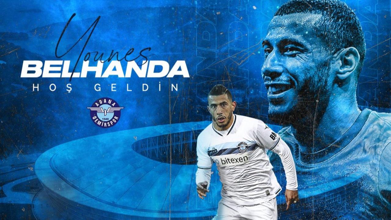 Younes Belhanda, Adana Demirspor'da...  Faslı yıldızla 3 yıllık anlaşma sağlandı