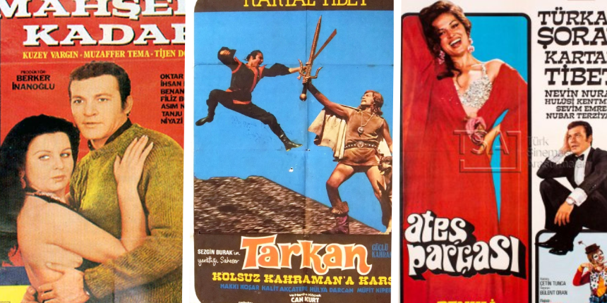 Kartal Tibet'in unutulmaz filmleri! 200'e yakın filme imza attı