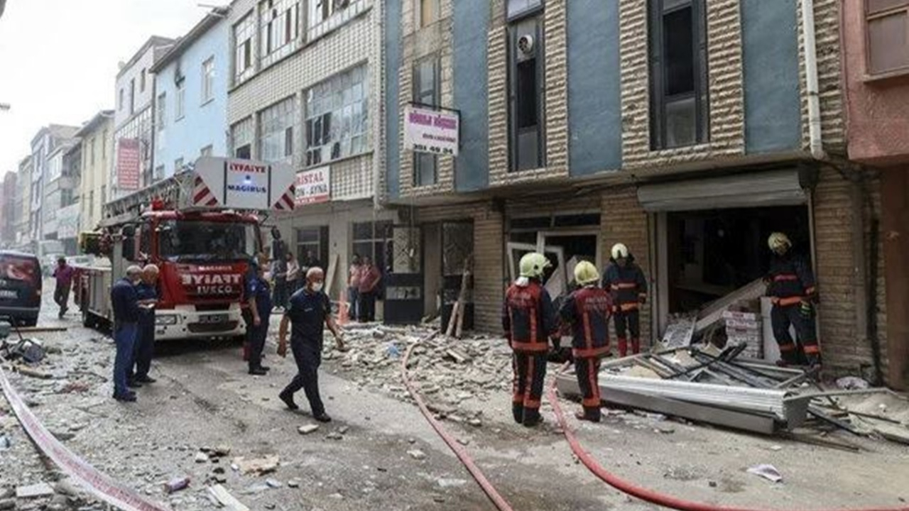 Ankara'da ambalaj imalathanesinde korkutan patlama!