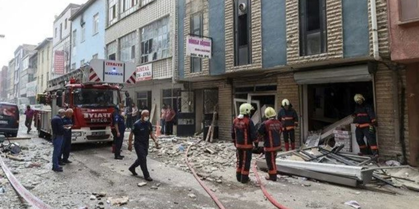 Ankara'da ambalaj imalathanesinde korkutan patlama!