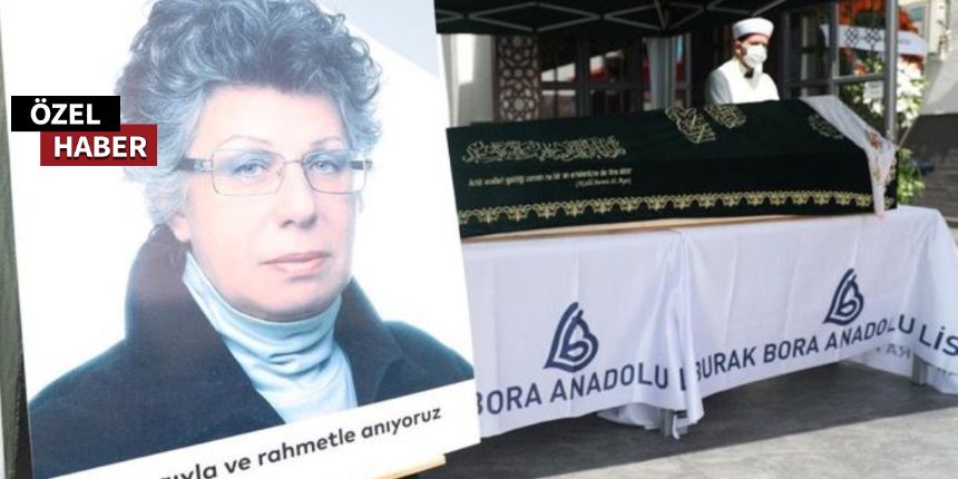 Eğitim meleği Ülkü Bora gözyaşları ile toprağa verildi
