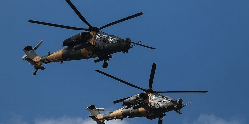 PKK'lı teröristler Atak helikopteri ile öldürüldü