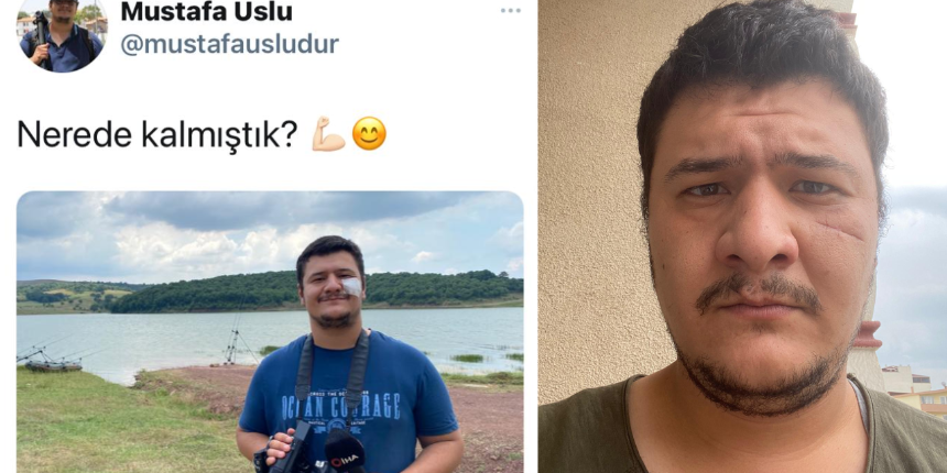 Lütfü Türkkan’ın yeğeni tarafından darp edilen muhabir görevine geri döndü