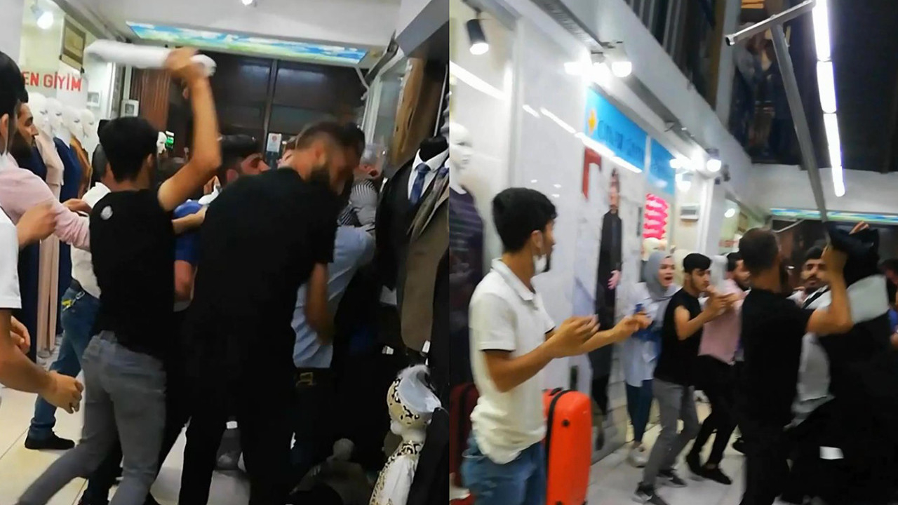 Eminönü'nde esnaf kavgası! Ortalık savaş alanına döndü