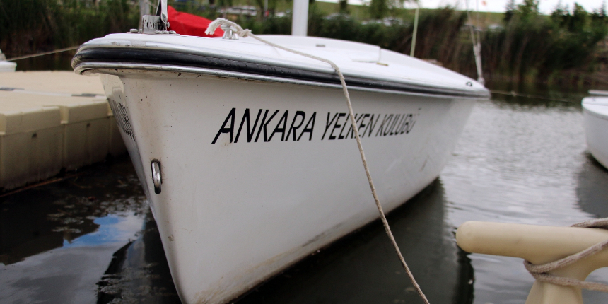 Ankara suları yelkenlilerine kavuştu!