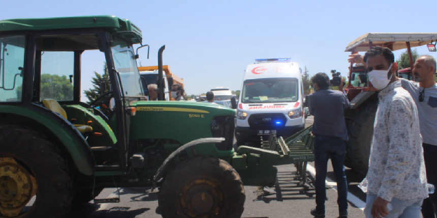 Tütüncüler eyleminde ambulansa yol verilmedi! Yolda doğan bebek ölümle pençeleşiyor