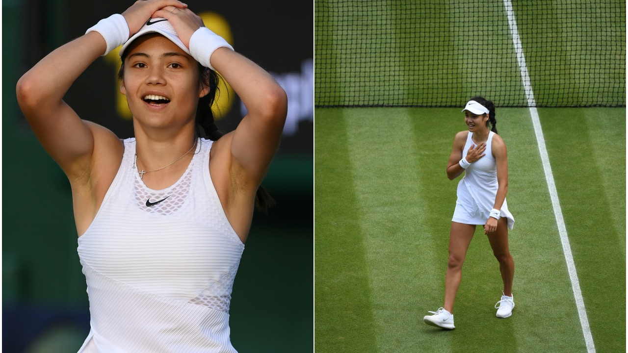 Wimbledon'da yeni bir peri masalı; Emma Raducanu