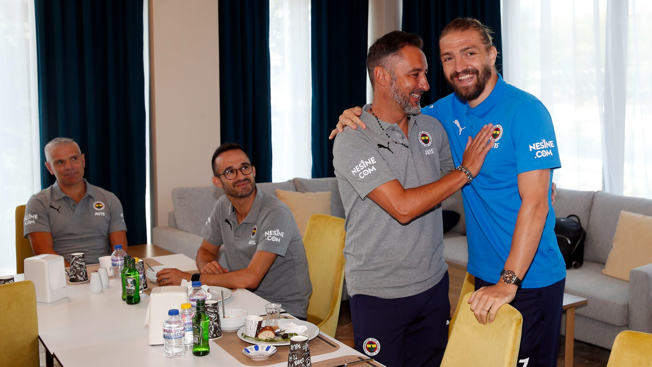 Vitor Pereira ile Caner Erkin arasındaki buzlar eridi
