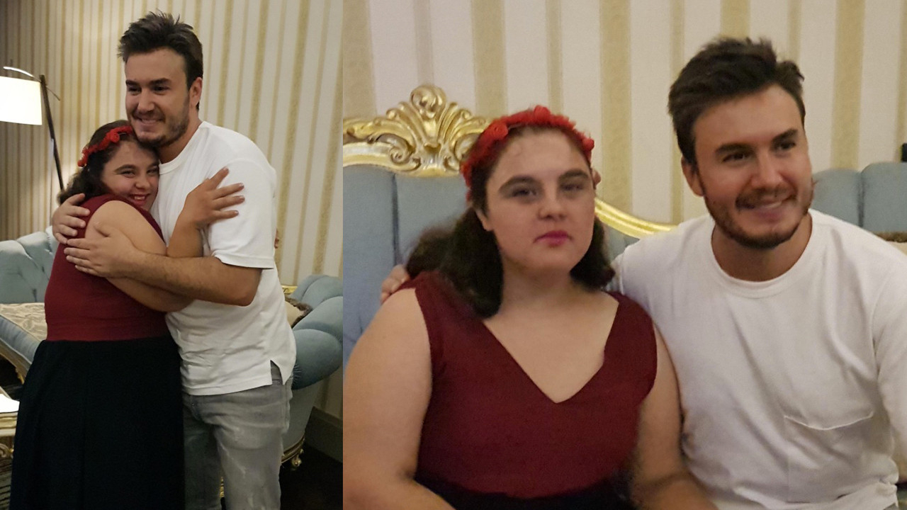 Mustafa Ceceli'den anlamlı hareket! Down sendromlu hayranıyla bir araya geldi