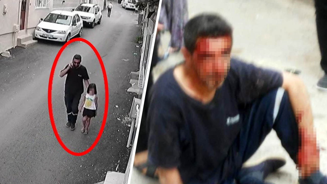 5 yaşındaki kızı ara sokağa götürüp taciz etti! Sapığı yakalayan mahalleli cezasını verdi!