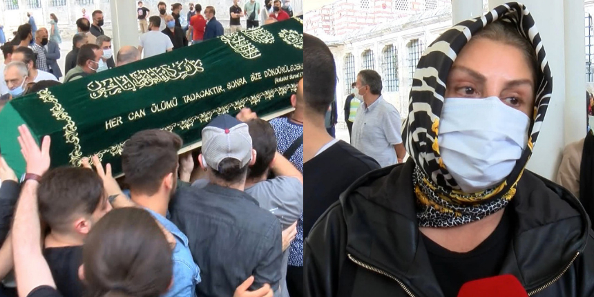 İntihar eden müzisyen İlyas Tetik ebediyete uğurlandı! Muazzez Ersoy'un sözleri yürekleri dağladı