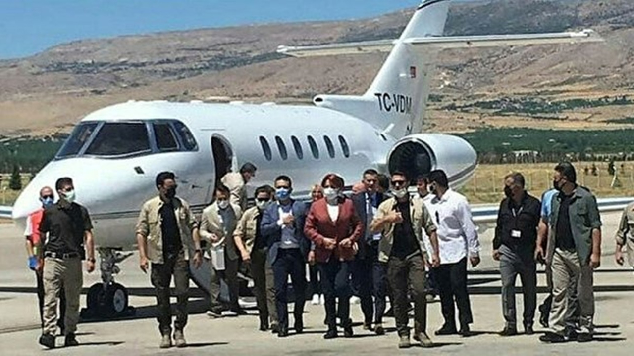 "Biz özel uçak kullanmayız" demişlerdi! Akşener ve Kılıçdaroğlu'nun özel jet trafiği...