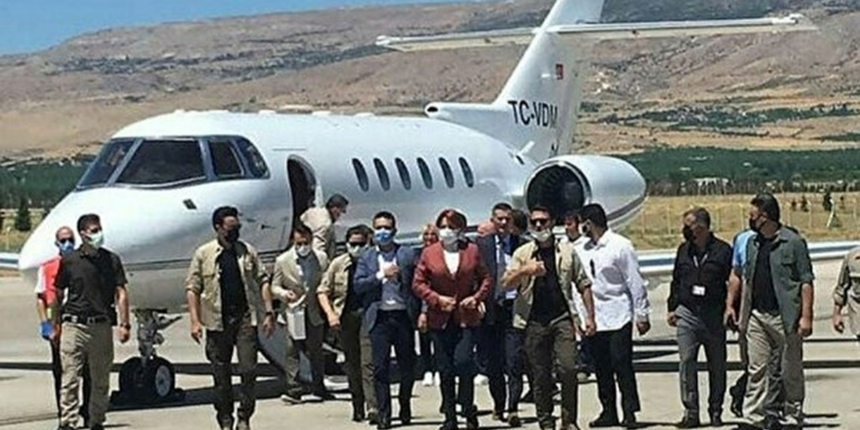 "Biz özel uçak kullanmayız" demişlerdi! Akşener ve Kılıçdaroğlu'nun özel jet trafiği...