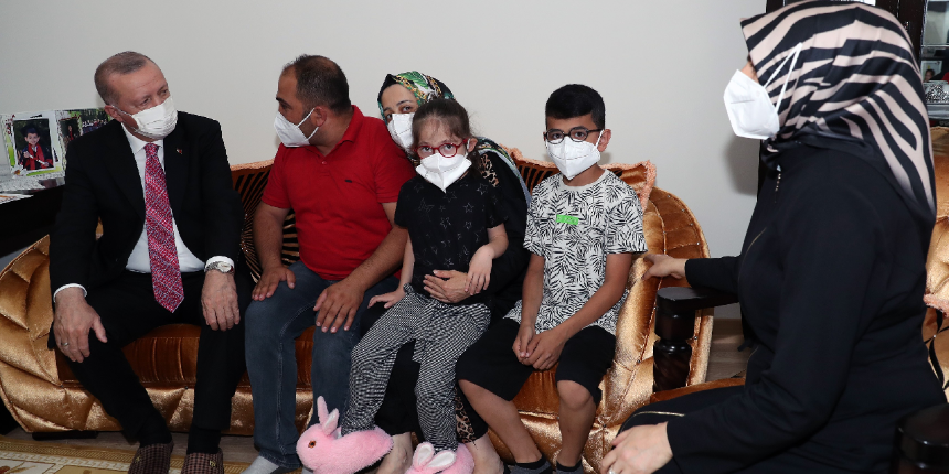 Cumhurbaşkanı Erdoğan isim babası oldu