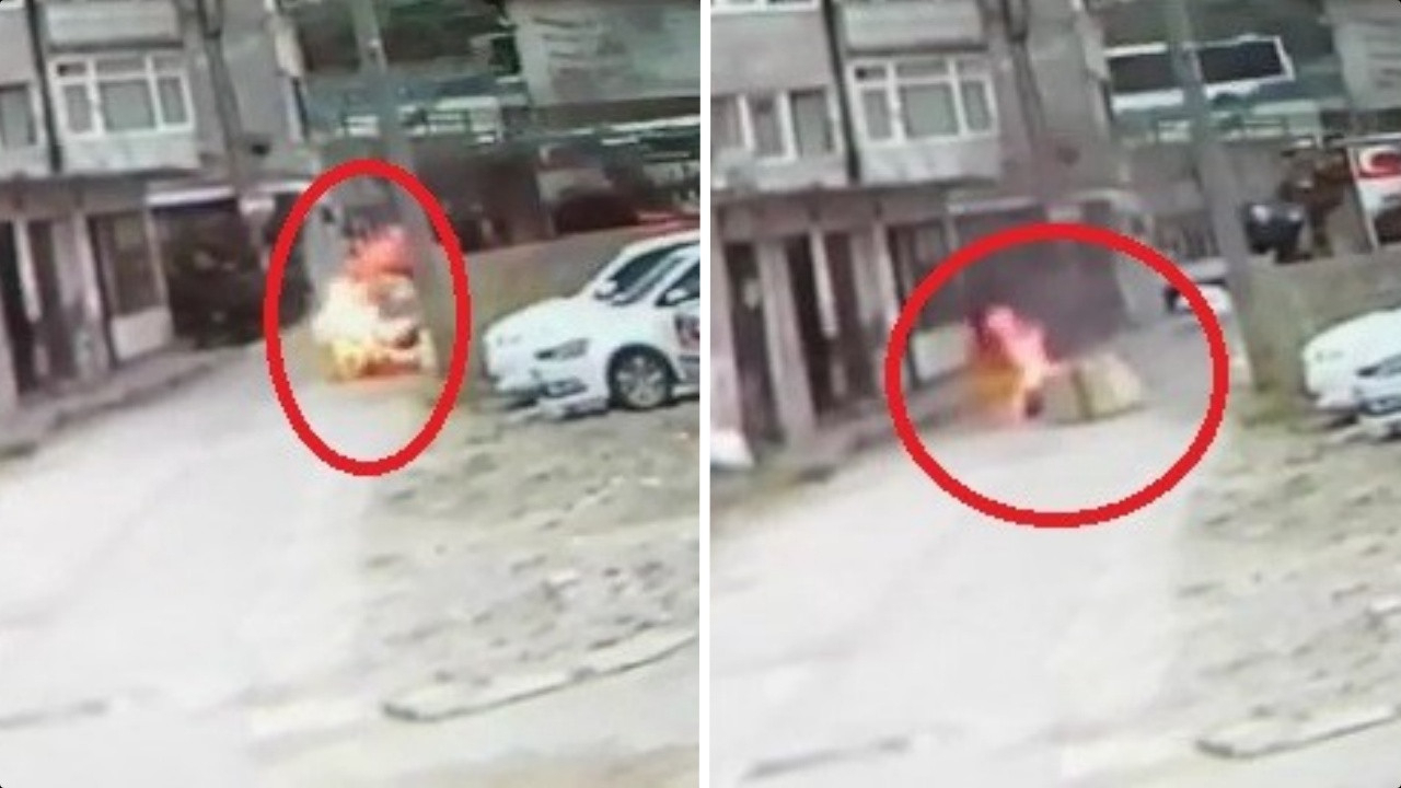 Sokak ortasında dehşet: Amca ve yeğen aynı yerde benzin dökerek kendini cayır cayır yaktı!